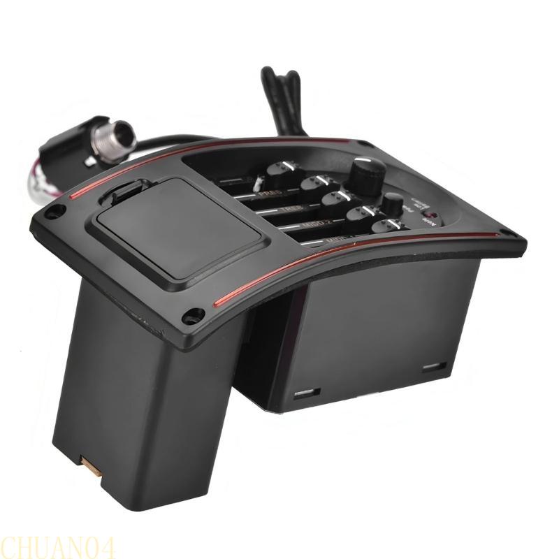 A1A2 Акустическая гитара 5-полосный эквалайзер Предусилитель Усилитель Звукосниматели для гитары Пьезоэлектрические системы Тюнер для гитары Звукосниматели для гитары