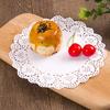Lace Paper Doilies: Oil-Absorbing Baking Paper for Fried Foods, Cakes, and Bread - Round & Oval Floral Designs