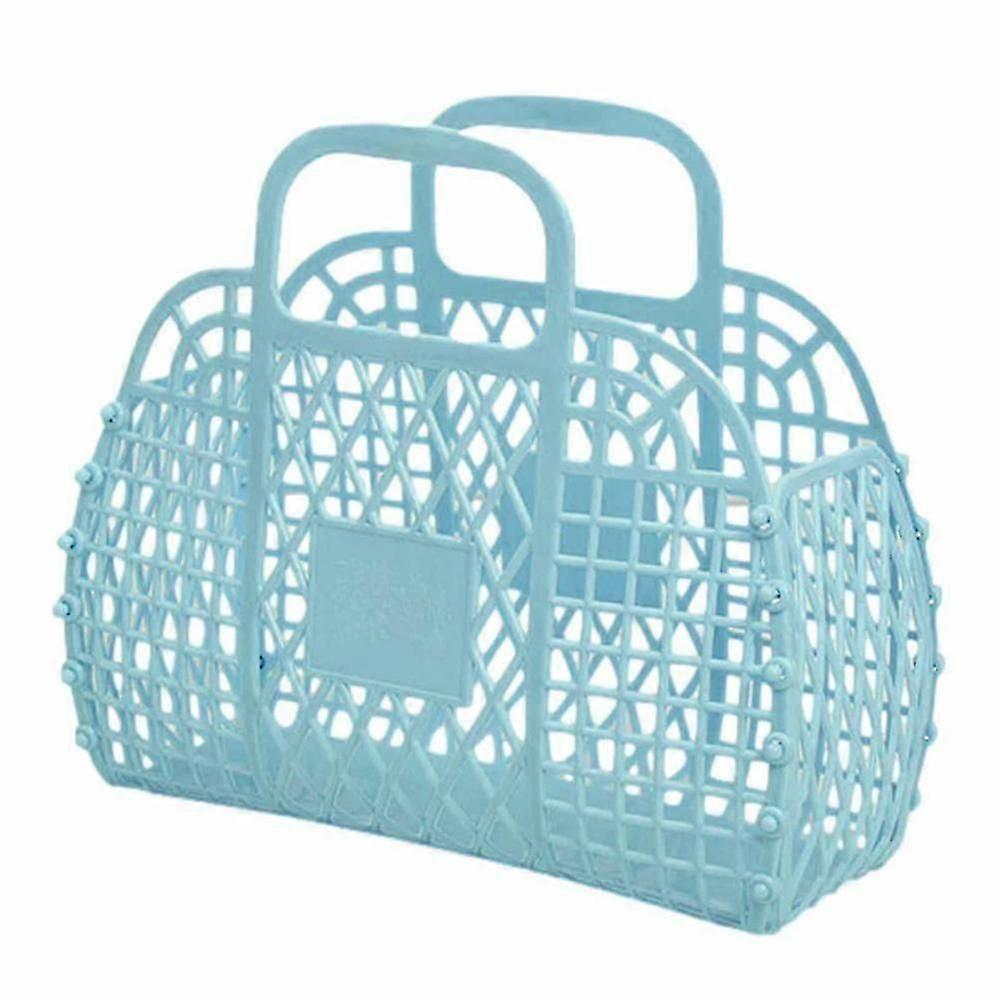 Jelly Tote Bright Jelly Bags Reusable Gift Basket Girls Beach Bag Jelly Purse for Toddler Kids Halloween Bridal Easter Basket