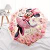 1pc Disney Minnie & Butterfly Automatic 3-Fold Umbrella Design, Cute Cartoon Pattern, Portable Outdoor Umbrella, Perfect, Holiday Gift for D