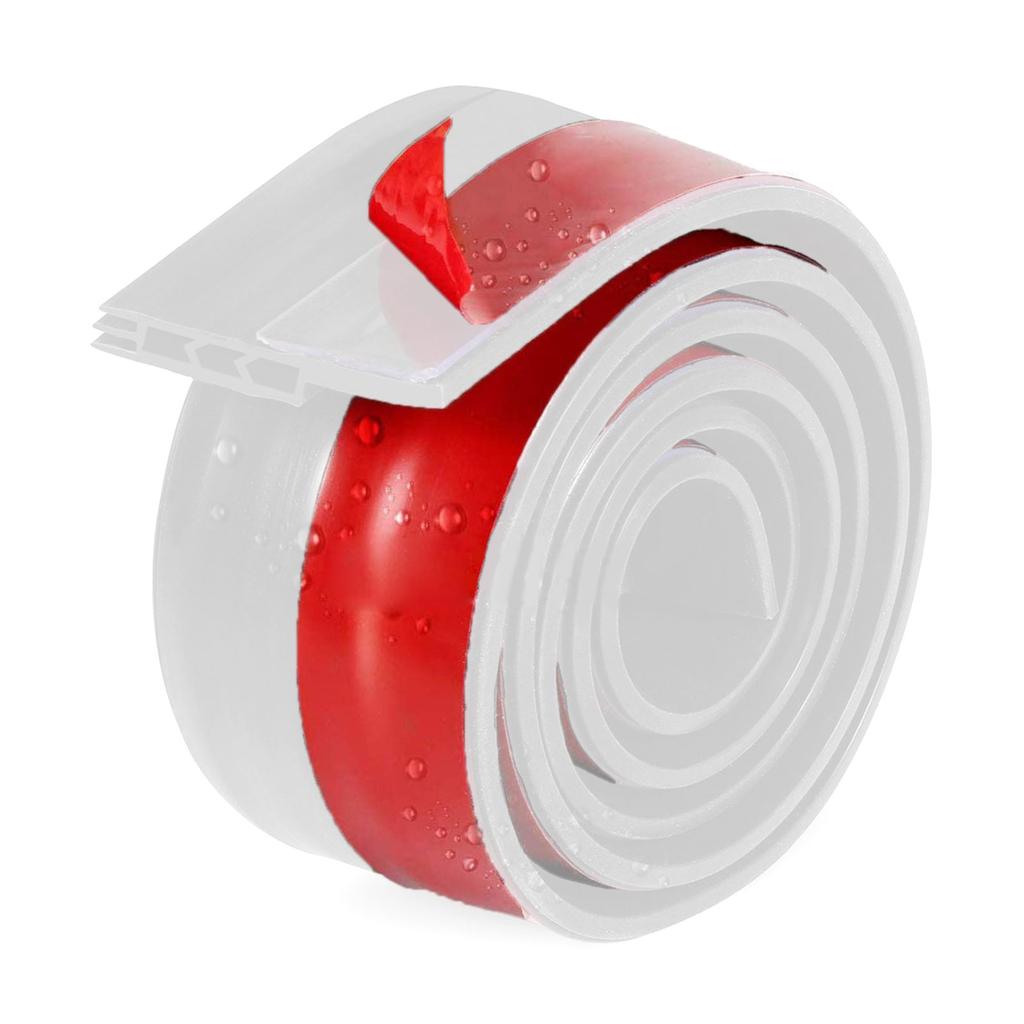 Модернизирует уплотнительную ленту для дверного зазора, чтобы блокировать шум и сквозняки. Легкая установка. Уплотнитель для двери для дома и офиса.