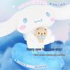 Sanrio Big-Eared Dog Night Light: Rechargeable Bedside Sleep-Aid Lamp & Pat Light Ornament