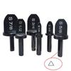 6pcs Bearing Steel Tube Expander Bit Triangle Shank Swaging Drill Bit Set  For Air Conditioner