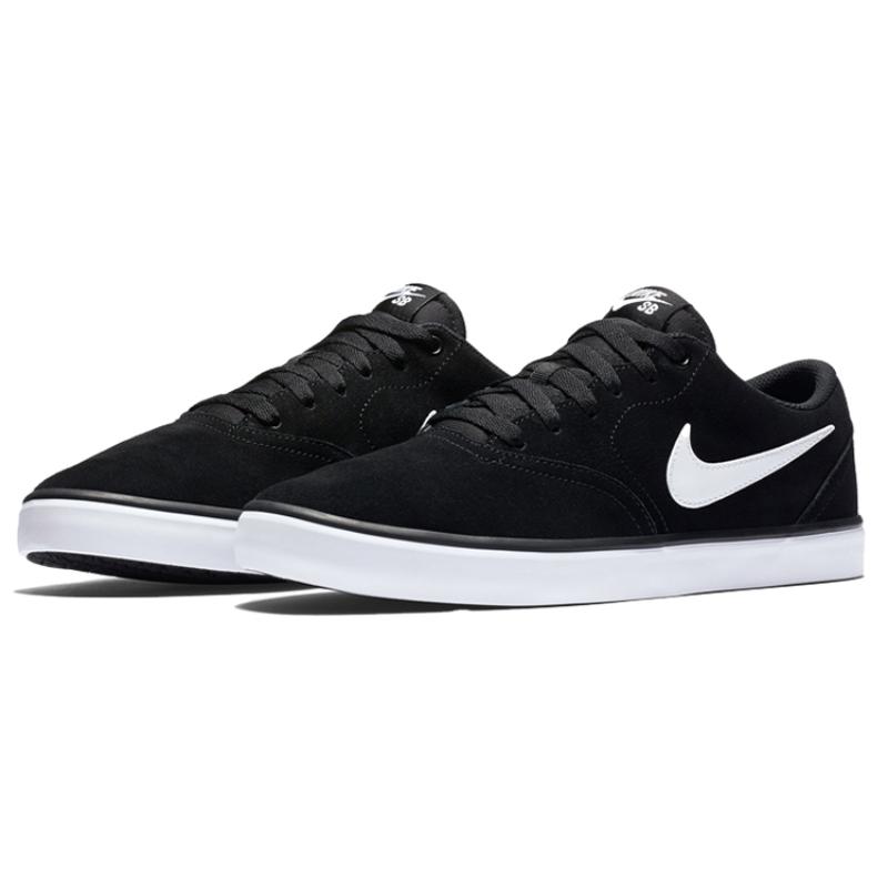 Nike Кеды для скейтборда Sb Check Solar Черный/Белый 843895-001