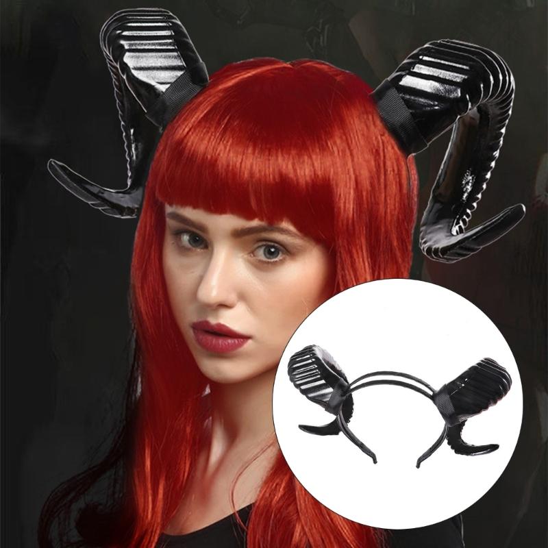 Модные праздничные повязки на голову Унисекс Хэллоуин Обруч для волос Винтажный вид Повязка для волос Аксессуары для волос Женские