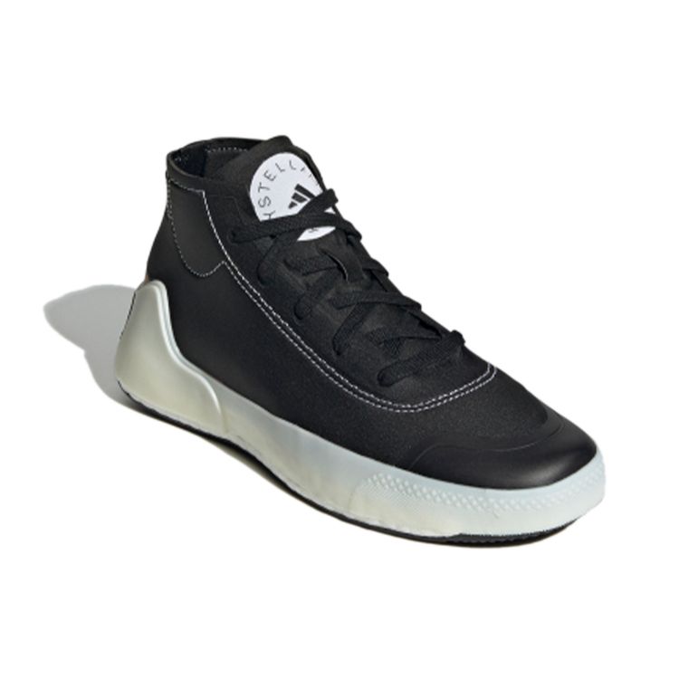 Stella McCartney x adidas Тренировочные кроссовки средней высоты Черно-белые Женские кроссовки Основной черный Облачно-белый Молочно-белый FX1955