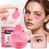 Розовые маски для глаз уменьшают темные круги, увлажняют и разглаживают кожу вокруг глаз, увлажняют и подтягивают кожу