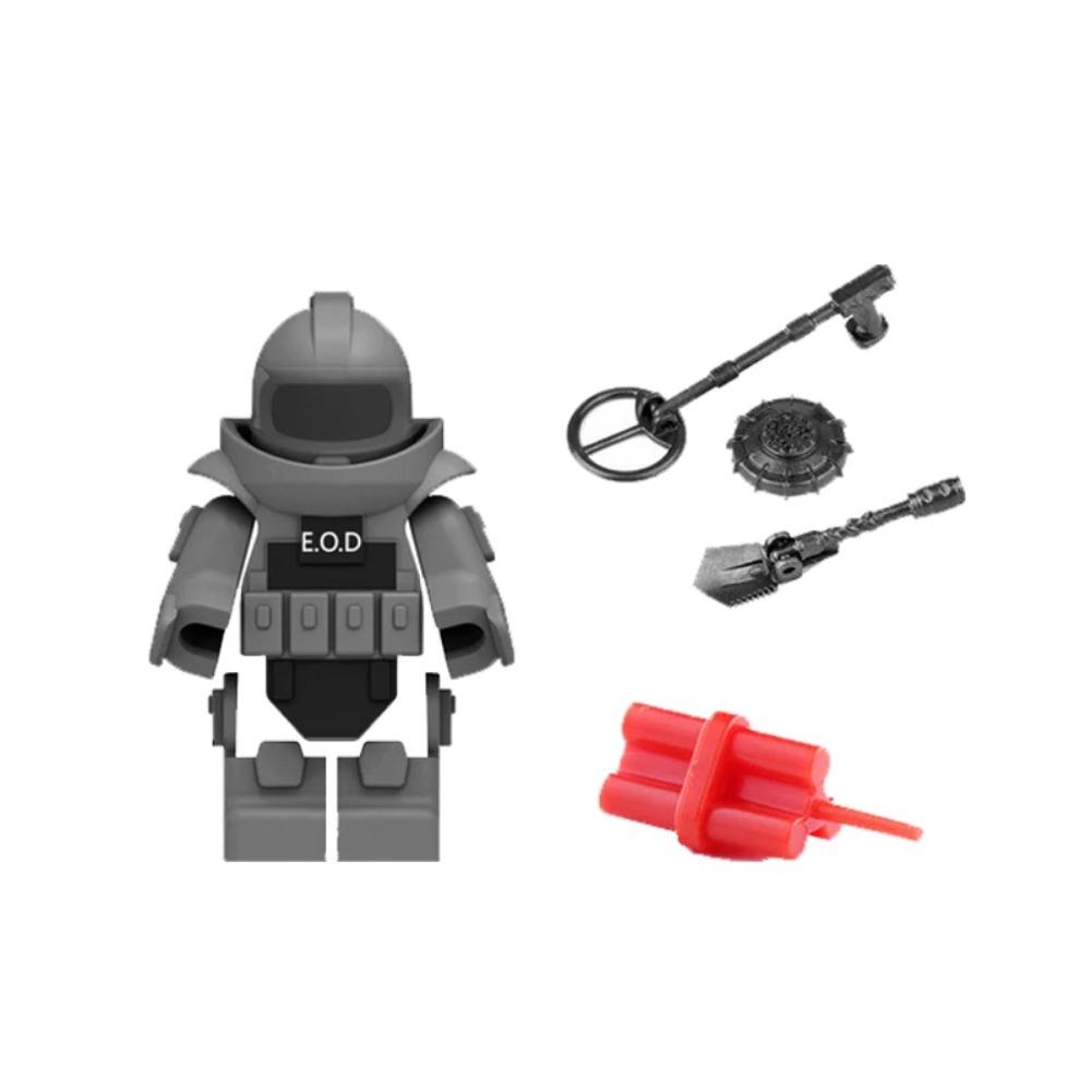Военный MOC Оружие Строительный Блок Тяжелый Пулемет Гатлинг M19 NSV Фигурки Артиллерия Сапер Пистолет Пуля Игрушка Подарок K013