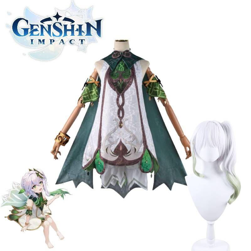 Косплей костюм для женщин Нахида Меньший Лорд Кусанали из Genshin Impact, полиэстер