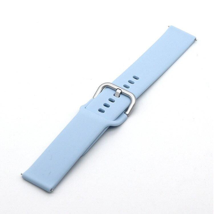Silicone Sports Strap, Suitable for Samsung Galaxy Watch Active 2 Active 3 Gear S2 Strap Bracelet, Suitable for Huami Amazfit Bip