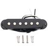 Musiclily Basic 50mm Ceramic Single Pickup Neck for Stratocaster Electric Guitar, Black