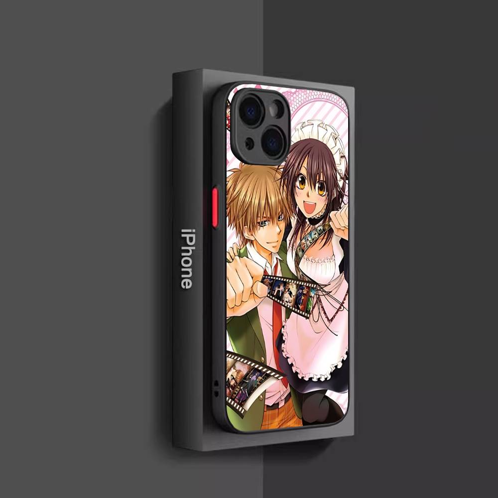 Kaichou Wa Maid-Sama For IPhone 15 16 Pro Max 11 12 13 14 XS XR X Plus 16E Matte Translucent Phone Cover