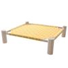 Wooden Frame Camp Bed Portable Cooling Bed Lazy Mat Pet Hammock  For Small Pets