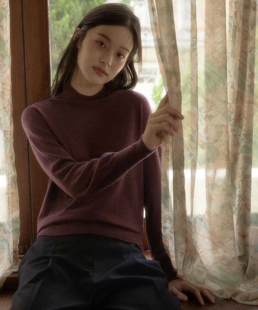 ENNITTUDE Wool Modal Whole Knit [4 Colors]