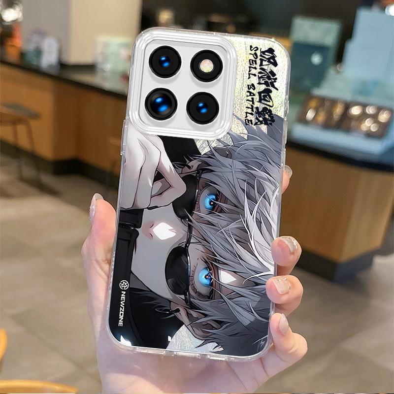 Чехол для телефона Jujutsu Kaisen Сатору Годжо Аниме Крутой для Xiaomi Poco X6 X3 F6 M6 M4 Pro C61 13T 11 Lite Ударопрочный Матовый Задний