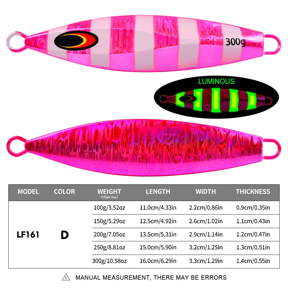 Глубокая морская железная пластина, свинцовая приманка для рыбы, металлическая приманка, медленно трясущаяся железная пластина, имитация приманки для рыбы, поддельная приманка