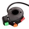 22mm Universal Motorcycle ATV Handlebar Turn Horn On/Off Light Signal Switch