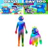 Roblox Friends Rainbow Cosplay Costume Kids Jumpsuit Halloween Fancy Dress Party