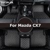 TITIPLER изготовленные на заказ автомобильные коврики для Mazda CX7 Foot Coche аксессуары
