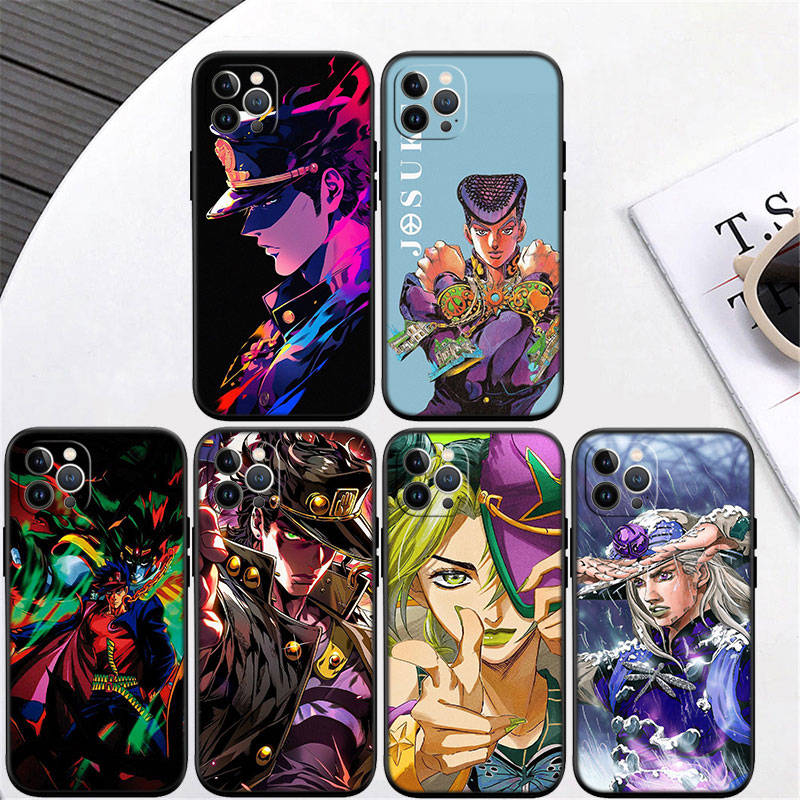 JO33 JoJos Bizarre Adventure Phone Case for Samsung A35 A25 A24 A15 A05S A05 M55 M35 M15 A06 A16 A02 A12 A13 A10 A20 A30 A22 A31 A32 A33 A41 A42 A50