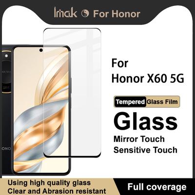 Для Honor X60 5G Glass IMAK Full Covered Glass Film Pro+ Series