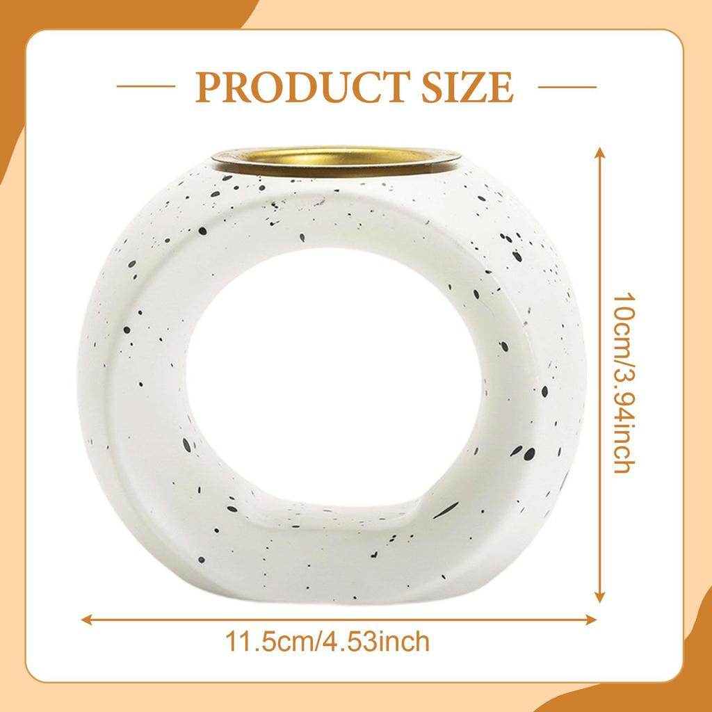 Раздельный керамический ароматерапевтический горшок, печь для благовоний, печь для эфирных масел, печь-светильник, цилиндрический раздельный ароматерапевтический прибор