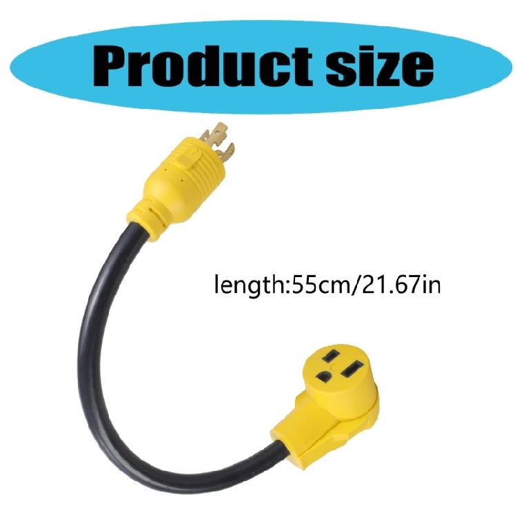 Прочный кабель-адаптер для генератора Nema L14-30P на 6-50R, адаптер для сварочного аппарата, 4-контактный на 3-контактный, 125/250 В