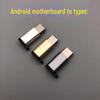 Адаптер для быстрой зарядки и передачи данных Type-C - Micro USB - алюминиевый сплав