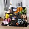 Одеяло Наруто, высококачественное фланелевое теплое мягкое плюшевое одеяло на диван-кровать, подходит для кондиционера, одеяло для сна