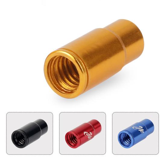 2 шт. крышки стержня клапана велосипедной шины Пыленепроницаемый и герметичный воздушный клапан шины Крышка из алюминиевого сплава Универсальная для горных велосипедов Шоссейные велосипеды Мотоциклы Велосипеды