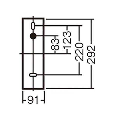 Panasonic LED Porch Light FreePa LGWC80203LE1