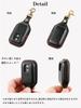 Genuine Italian Leather Key Case for Suzuki Fronx New Spacia Swift and Wagon R [Usable] Jimny, Nomad, Hustler, Jimny, Sierra, JB64, Solio, Spacia,