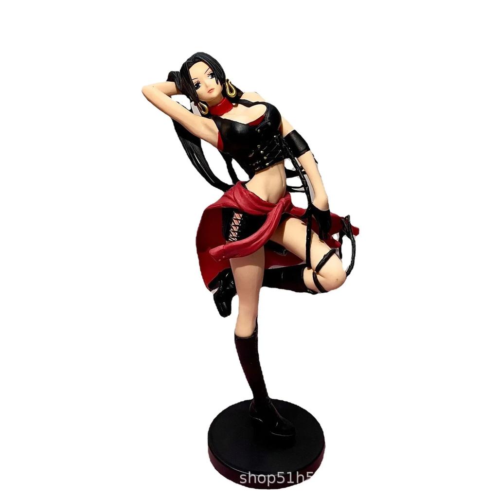 25СМ Аниме One Piece Флаг Алмазный Корабль ковбой Боа Хэнкок ПВХ Фигурка Коллекционная Модель Игрушка One Piece Боа Хэнкок Подарок кукла
