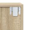 TV Wall Cabinet Sonoma Oak 37 x 37 x 142.5 cm Particleboard