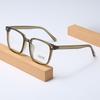 Простые плоские очки, Квадратная оправа для очков, Ретро литературная оправа для очков, Оправа для очков для близорукости