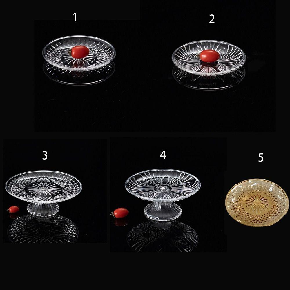 Supplies For Ktv Baking Cakes Display Food Tray Stand Food Sampling Tray Fruit Plate Dessert Plate