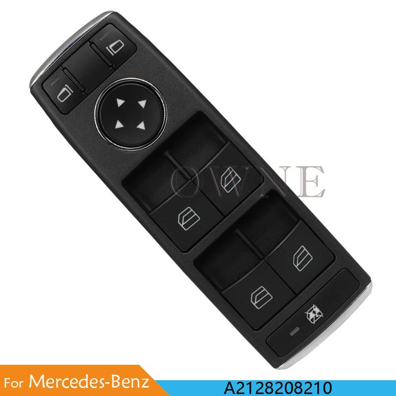 Power Door Window Master Switch A2128208210 For Mercedes-Benz C300 GLK350 E63 C230 C250 E350 E550 W204 S204 W212 A207 C207