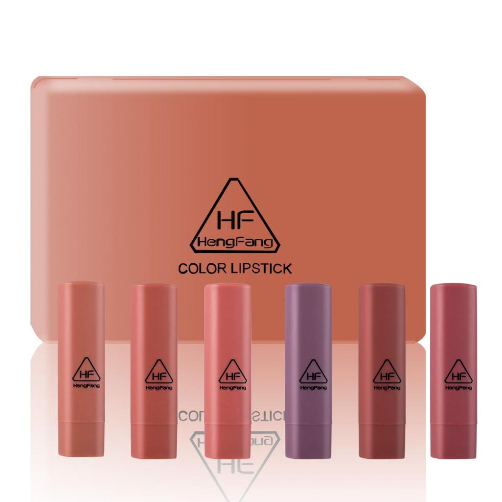 6 шт./компл. матовая водостойкая губная помада цвета большой тыквы 9065B