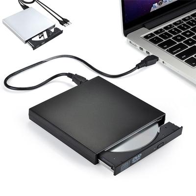 DVD-ROM внешний оптический привод USB 2,0 CD/DVD-ROM CD-RW плеер записывающее устройство тонкий читатель портативный рекордер для портативного компьютера с ОС Windows