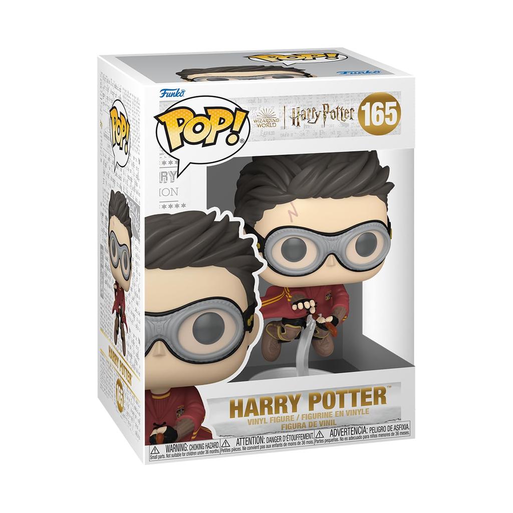 Harry Potter and the Prisoner of Azkaban Harry and Quidditch Harry Figure Funko Vinyl Harry Potter Prisoner of Azkaban Funko w/Broom(Quidditch) POP!