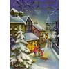 5D DIY Алмазная картина Зимний снежный пейзаж Пейзаж Полный круглый дрель Домашний декор Подарок Набор для вышивки крестом Мозаика Настенное искусство