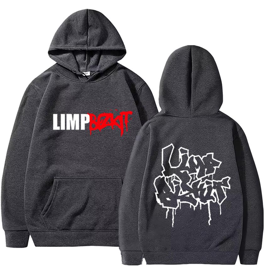 Лучшее Знаменитое Худи с Графикой Bill Limp Bizkit Мужское Флисовое HarajukuClothing Осень Зима Мужское Женское Винтажное Готическое Рок Худи