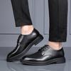 Модный дизайнер Кожа Увеличение Мужские туфли дерби Мода Черный Увеличение Мужские свадебные туфли Весна Осень Деловая обувь для платья Мужская