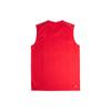 Мужские майки Li Ning Красные с V-образным вырезом Средняя прямая посадка AVSQ145-1