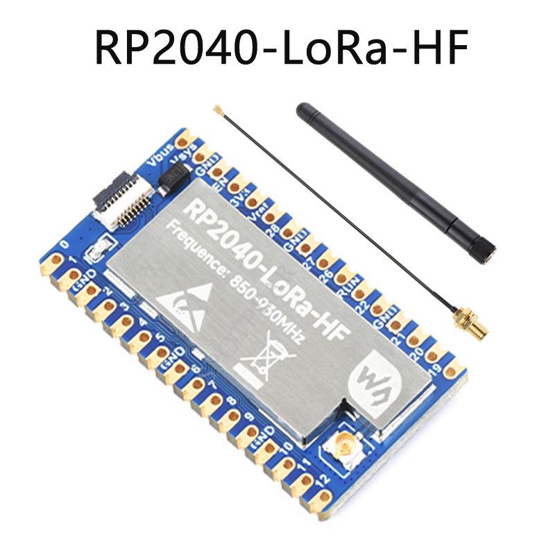 Raspberry Pi Pico RP2040 LoRa SX1262 Development Board with USB Interface for Long-Distance RF Communication