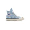 Converse Chuck 70 High Вышитые ромашки - Синий Это Унисекс Кроссовки Белый Черный A16763C