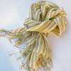 Thin Pure French Linen Scarf Women'S Beach Outdoor Sunscreen Breathable Silk Scarf Factory Direct Supply