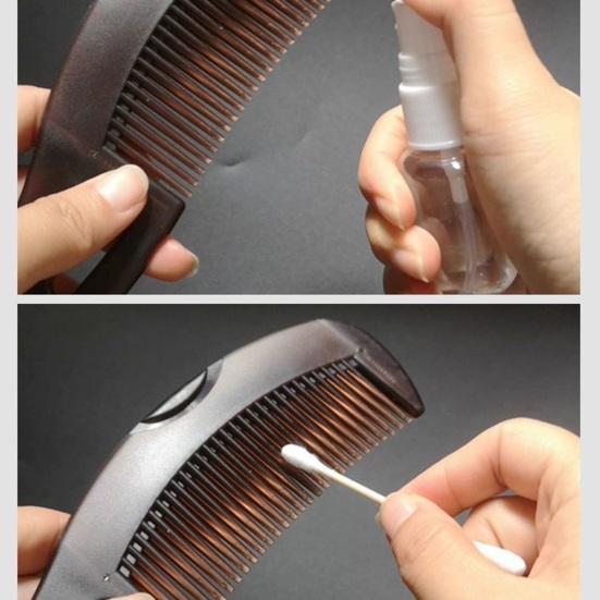 Расческа для удаления перхоти для женщин и мужчин Расческа с полыми зубьями для точечного массажа кожи головы и удаления жира Пластиковая массажная расческа для кожи головы для уменьшения объема кожи головы