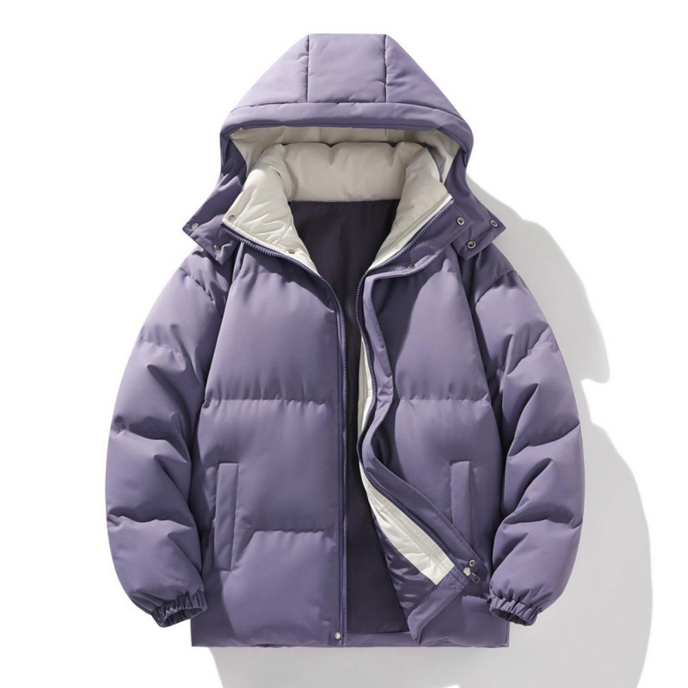 Thickened Casual Men's and Women's Same Warm and Windproof Cotton-padded Jacket Men's