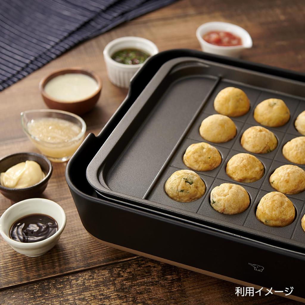 Takoyaki Plate for Zojirushi Plate with Separator That Can Be Used with Series Hot Plate EA-FA "Takoyaki Line" STAN. EA-YF01-J